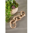 Essentials For Living Bella Antique Cinq Wood Link in Smoke Gray Pine