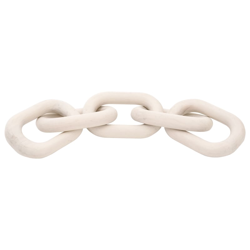 Essentials For Living Bella Antique Cinq Wood Link in White Wash Pine