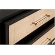 Essentials For Living Traditions Holland Wood Double Dresser in Black