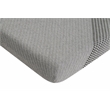 Essentials For Living Stitch & Hand Fabric Queen Sofa Mattress in Gray