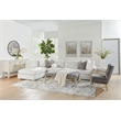 Essentials For Living Stitch & Hand Calvin Velvet Club Chair in Dove/Gray