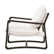 Essentials For Living Stitch & Hand Hamlin Fabric Club Chair in White
