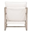 Essentials For Living Stitch & Hand Hamlin Fabric Club Chair - White/Gray