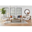 Essentials For Living Stitch & Hand Brando Fabric Club Chair in White