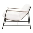 Essentials For Living Stitch & Hand Brando Fabric Club Chair in White