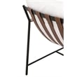 Essentials For Living Stitch & Hand Brando Fabric Club Chair in White
