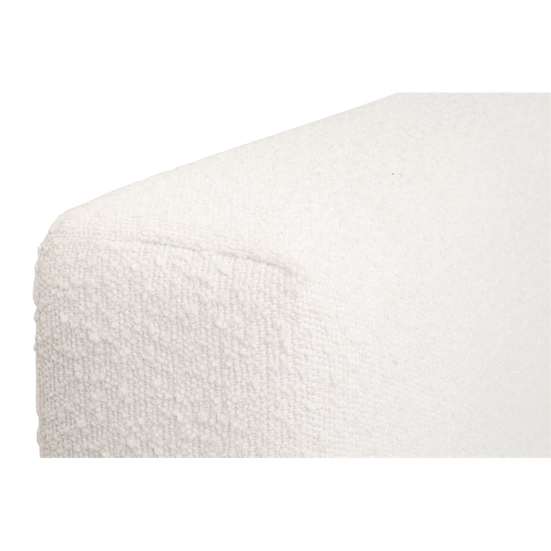 Essentials For Living Stitch & Hand Warren Wood Queen Bed in Snow White