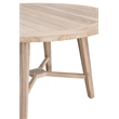 Essentials For Living Carmel Transitional Wood Dining Table in Natural