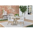 Essentials For Living Carmel Transitional Wood Dining Table in Natural