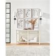 Essentials For Living Emerie Transitional Wood Console Table in White