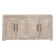 Essentials For Living Hunter Transitional Wood Media Sideboard in Natural