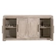 Essentials For Living Hunter Transitional Wood Media Sideboard in Natural