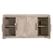 Essentials For Living Hunter Transitional Wood Media Sideboard in Natural