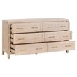 Essentials For Living 6-Drawer Wood Double Dresser in Oak
