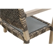 Essentials For Living Costa Outdoor Fabric Sofa in Dove Gray