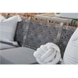 Essentials For Living Costa Outdoor Fabric Sofa in Dove Gray