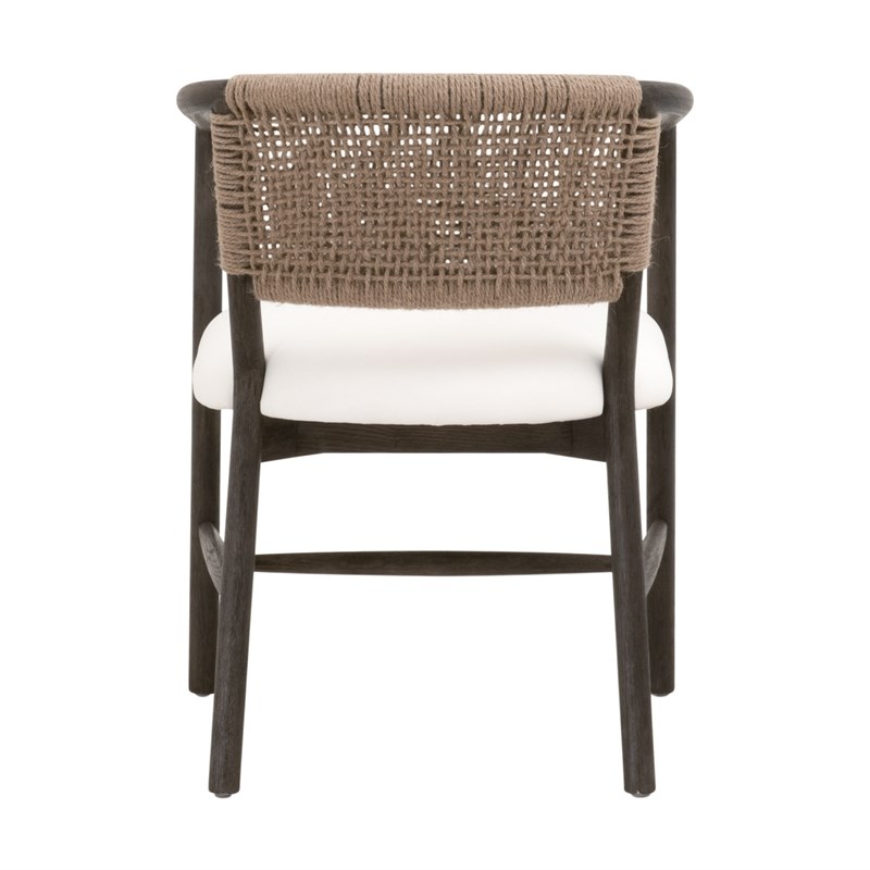 Essentials For Living Juxtaposition Wood Chair in Brown