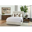 Essentials For Living Bronze Bay Cambria Wood Nightstand in Brown