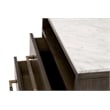 Essentials For Living Bronze Bay Cambria Wood Nightstand in Brown