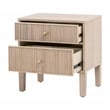 Essentials For Living Bronze Bay Highland Wood Nightstand in Natural