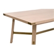 Essentials For Living Klein Wood Dining Table in Light Oak