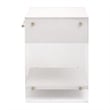 Essentials For Living Traditions Sonia Wood Nightstand in Pearl