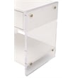 Essentials For Living Traditions Sonia Wood Nightstand in Pearl