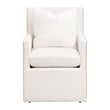 Essentials For Living Essentials Harmony Fabric Arm Chair in Pearl
