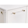 Sonia Shagreen Media Sideboard - Pearl Shagreen Resin and Lucite