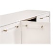 Sonia Shagreen Media Sideboard - Pearl Shagreen Resin and Lucite