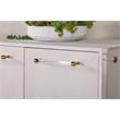 Sonia Shagreen Media Sideboard - Pearl Shagreen Resin and Lucite