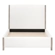 Emmett Queen Bed - LiveSmart Peyton-Pearl Fabric and Natural Gray