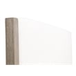 Emmett Queen Bed - LiveSmart Peyton-Pearl Fabric and Natural Gray