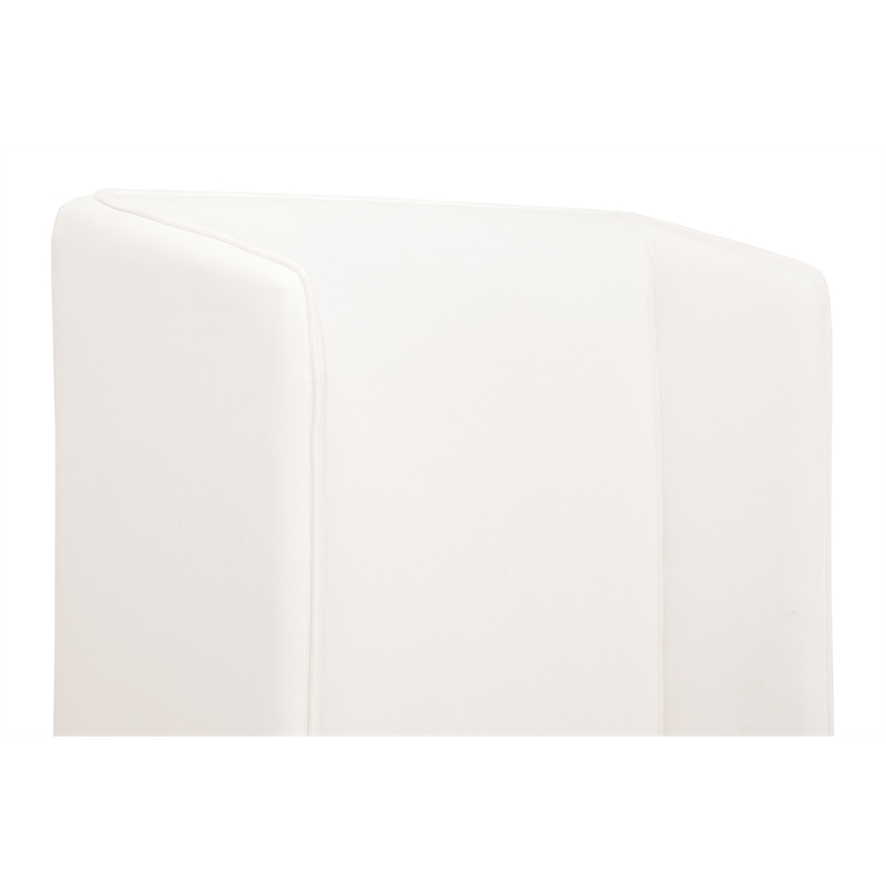 Stewart Twin Bed - LiveSmart Peyton-Pearl Fabric and Natural Gray Oak