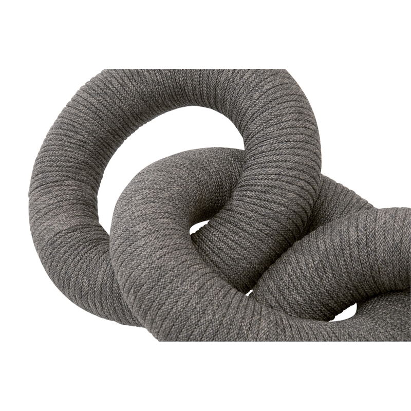 Crew Rope Link - Dove Gray Fabric Rope
