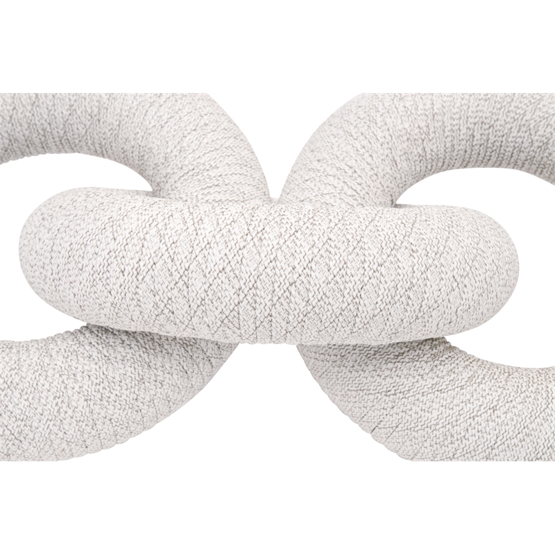 Crew Rope Link - White Speckle Fabric Rope