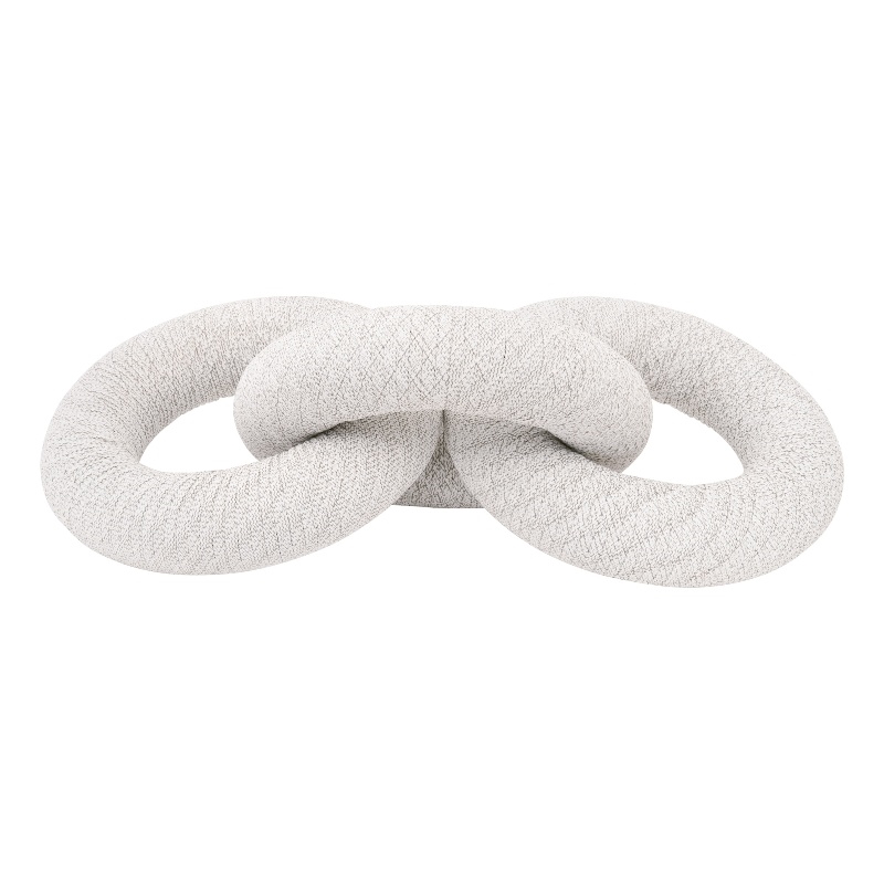 Crew Rope Link - White Speckle Fabric Rope
