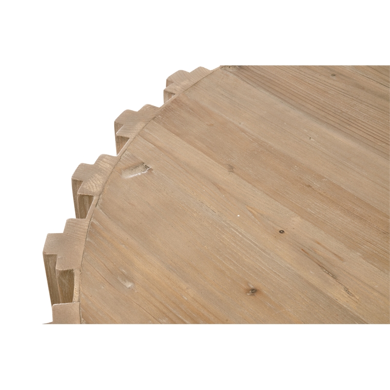 Roma Coffee Table - Natural Beige Solid Wood