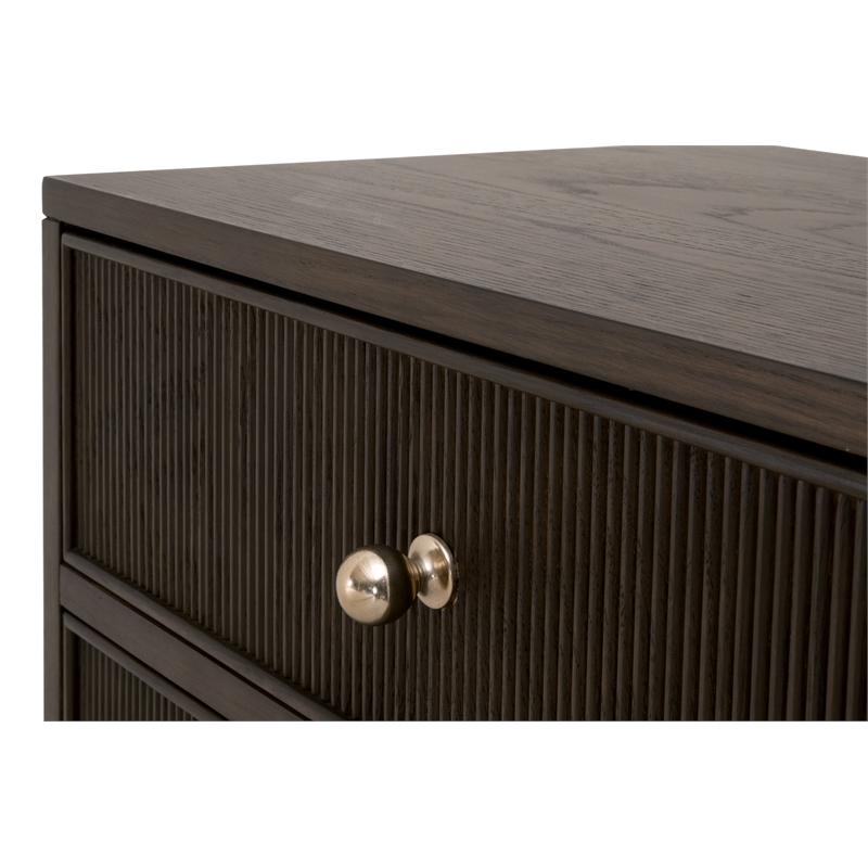 Essentials For Living Highland 2-Drawer Nightstand in Brown