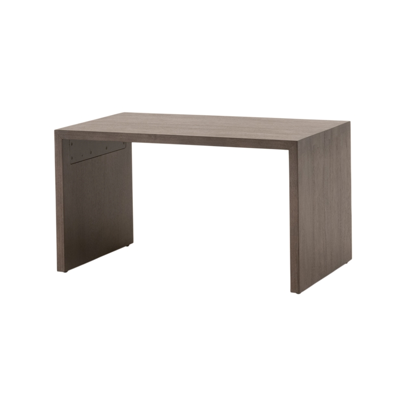 Essentials For Living Dovetail Upholstered Coffee Table in Tan