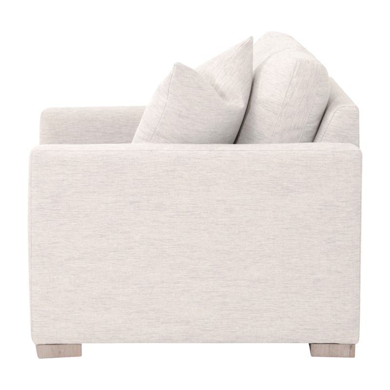 Essentials For Living Clara Slim Arm Sofa Chair in Beige