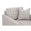 Essentials For Living Clara Slim Arm Sofa Chair in Natural Gray Oak