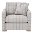 Essentials For Living Clara Slim Arm Sofa Chair in Natural Gray Oak