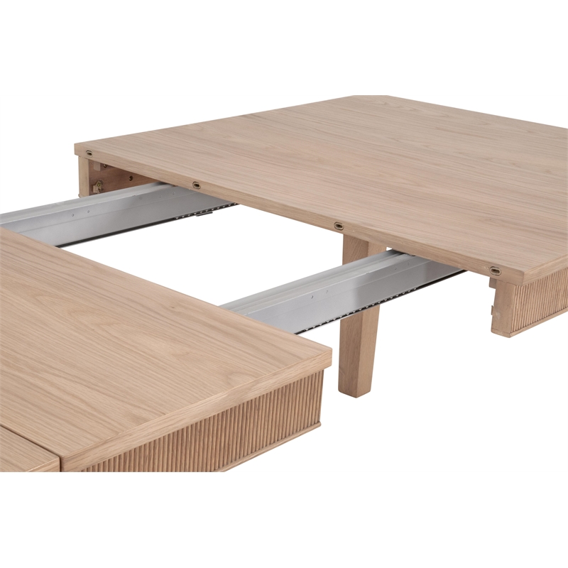 Essentials For Living Highland Extension Dining Table in Natural