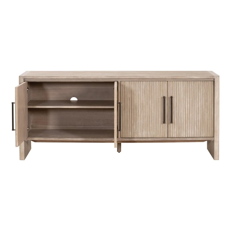 Essentials For Living Halloway Media Sideboard in Natural