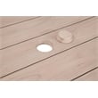 Essentials For Living Sur Outdoor Dining Table in Natural
