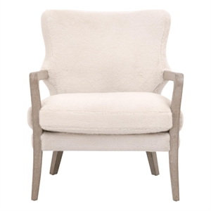 Essentials For Living Calvin Club Chair in Cream
