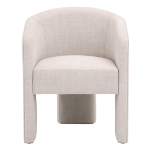 Essentials For Living Hall Arm Chair in Off White
