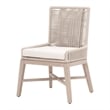 Essentials For Living Overlay Outdoor Dining Chair in White (Set of 2)