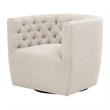 Essentials For Living Marcel Swivel Club Chair in Bisque